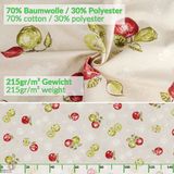 ANRO Tafelkleed Appels Meerkleurig 260x140cm