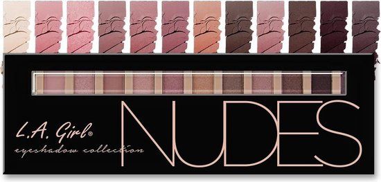 L.A. Girl Cosmetics LA Girl Beauty Brick Eyeshadow Collection Nudes