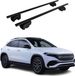 OMAC Set de 2 barres de toit compatible avec Mercedes EQA H243 2021-2025 ABE noir métal