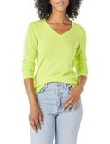Amazon Essentials Dames Lichtgewicht Trui met V-hals