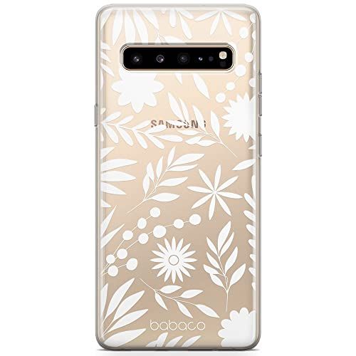ERT GROUP mobiele telefoonhoesje voor Samsung S10 5G - Babaco Flowers 023