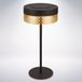 B.K.Licht Booha - Oplaadbare Tafellamp - Snoerloze Lamp - Dimbaar - Zwart-Goud