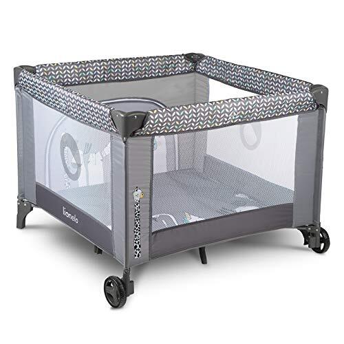 Lionelo Reisbed Sofie Grijs Scandi Grey