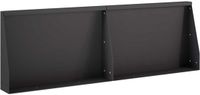 vidaXL Keermuur 2 st 60 x 12 x 50 cm staal zwart