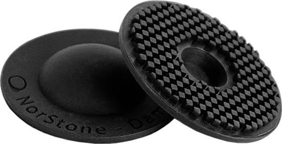 NorStone DAMP 50 Anti-Vibration Rubber Dempers - Zwart (4 stuks)