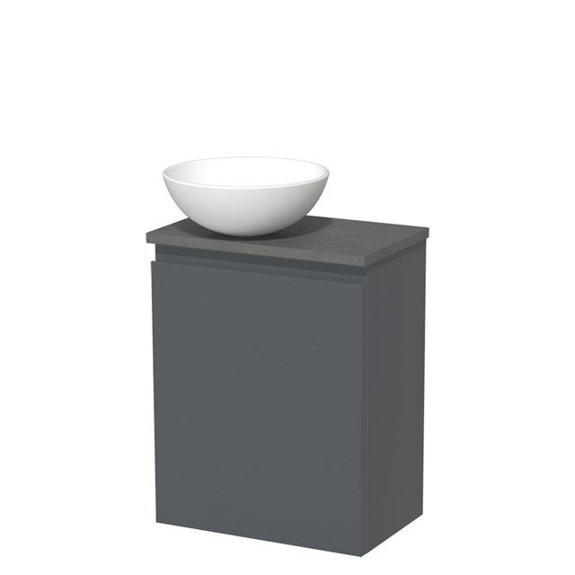 Maxaro Modulo Toiletmeubel 41 cm Donkergrijs Beton