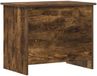 vidaXL - Opbergkist - Gerookt - eiken - 60 x 40 x 50 cm