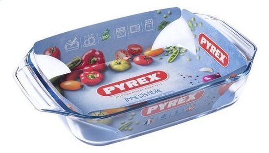 Pyrex Ovenschaal Rechthoekig 35 x 23 cm - Borosilicaatglas