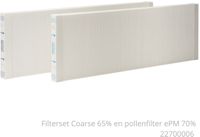 Orcon filterset G4+F7 voor HRC 300/400 EcoMax en MaxComfort - 22700006