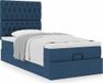 Prolenta Maison Exclusive - Ottoman bed met matras, blauw, 100x200 cm, textiel