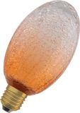 Osram DECOR LED LAMP IN CRACKED GLASS LONG ORANGE