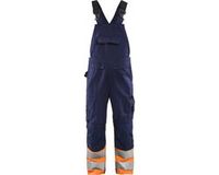 Blåkläder High Vis bretelbroek 2662-1800 - Marineblauw/Oranje - D124