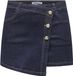 Only ONLLILLIE REG GOLD BUT DNM SKORT BJ Dames Shorts - blauw - XL