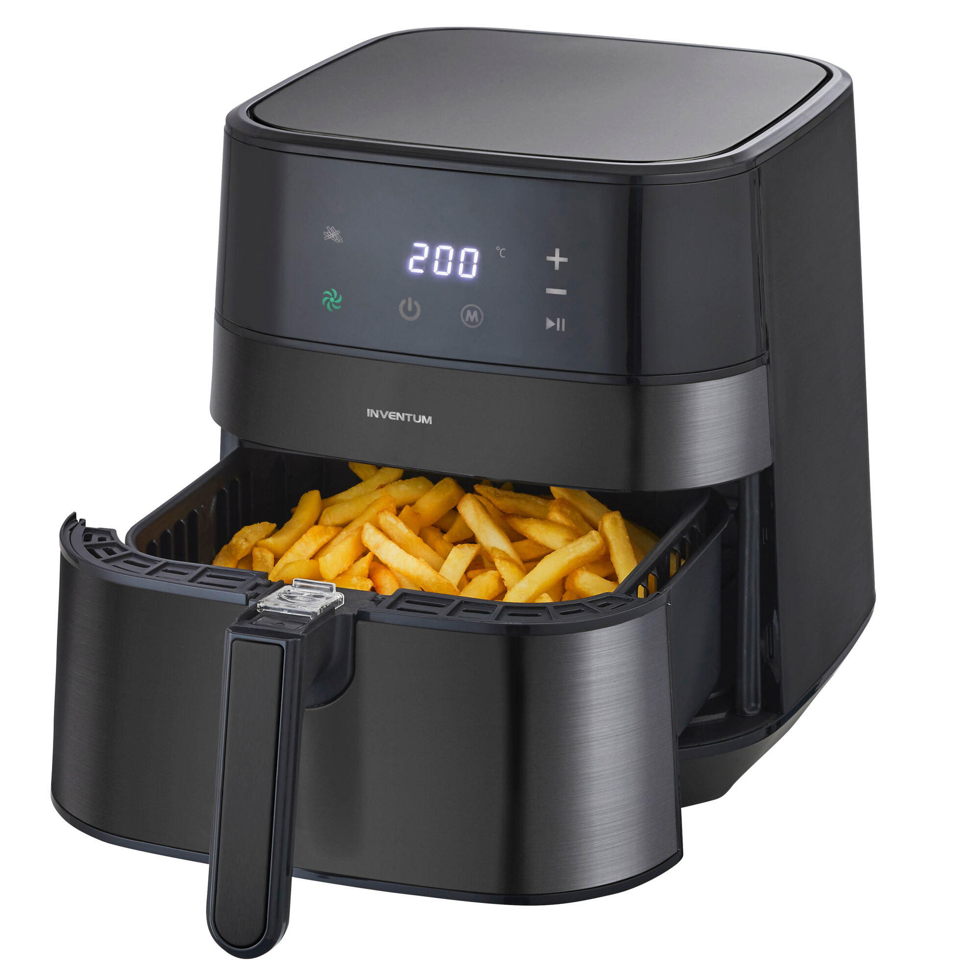 Inventum GF500HLDB Airfryer - 5L - 1700W - Zwart