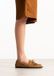 Sacha - Femme - Mocassins en daim cognac avec franges - Taille 38
