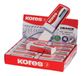 Kores RG40301 Polyvinyl Chloride (PVC) Gomme Blanche 30 Pièces