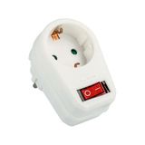 Netadapter Schuko M naar H, 250 V, 16 A