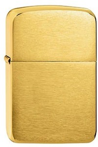 Zippo Aansteker Replica 1941 Brass Brushed - 0041689110345