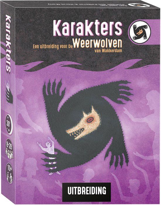 Zygomatic De Weerwolven van Wakkerdam Karakters - Uitbreiding - Kaartspel