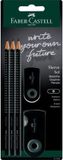 Faber-Castell Grafietpotloden Set - Grip 2001 - B - Zwart