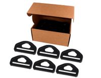 VELOX D-ring, zwart, 38,50 mm
