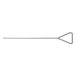 RSG Roestvrijstalen Drigalski-spatel, 165 mm lengte, 30 mm breedte