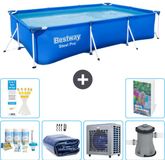 Bestway Rechthoekig Steel Pro Zwembad - 300 x 201 x 66 cm - Blauw