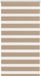 vidaXL Zebra Blind 85x100 cm Polyester Sand Brown