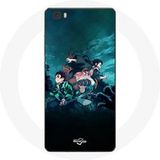 Maniacase Etui voor Huawei P8 Demon Slayer Manga Tanjiro en Nezuko