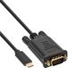 InLine® USB Display kabel, USB-C male naar VGA male, 2m
