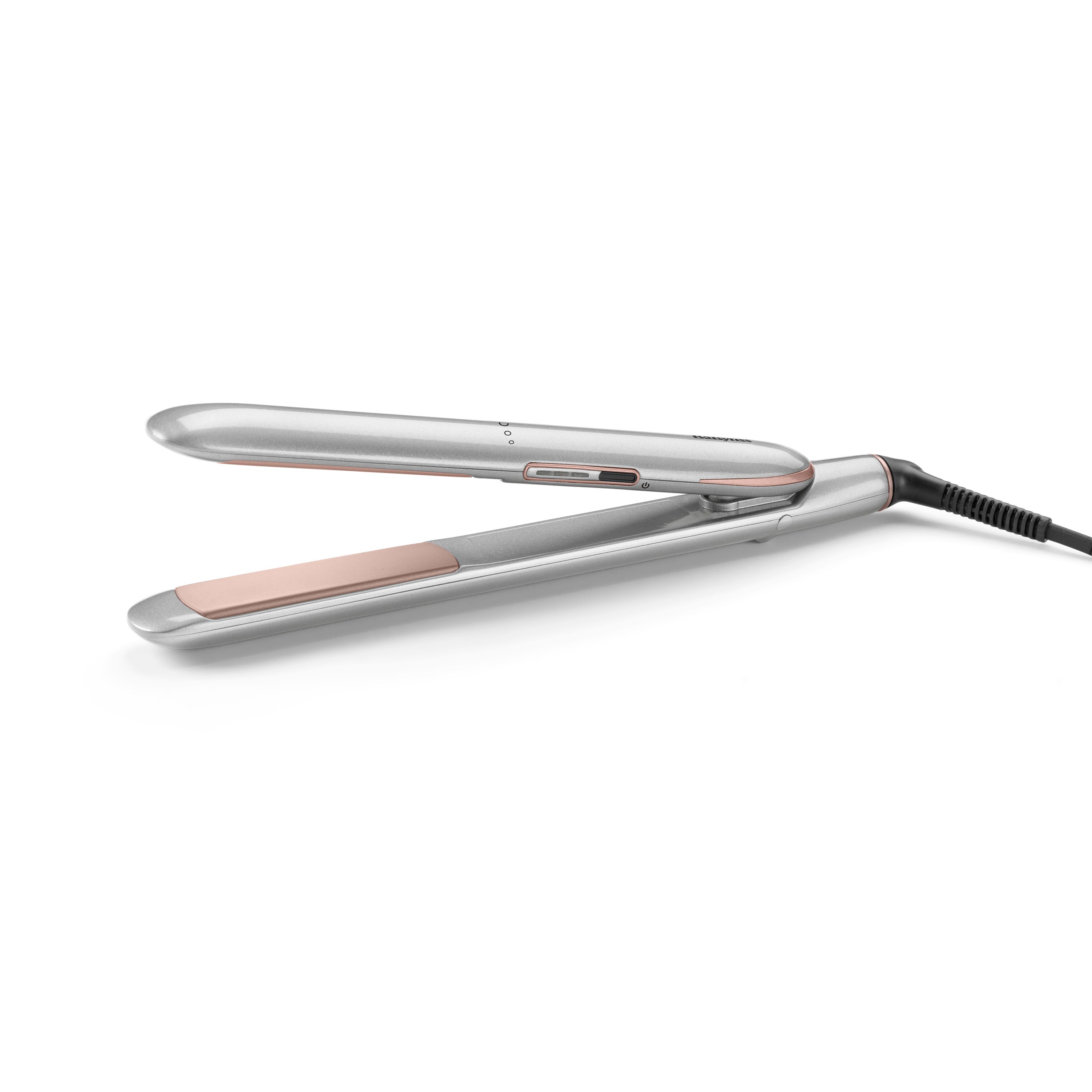 BaByliss Cosmos ST260E - Stijltang - Warm Grijs/Zilver