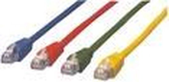 MCL Cable RJ45 Cat5E 1.0 m Yellow netwerkkabel Geel 1 m