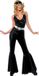 Smiffy's 70s Diva Costume, Black, Women's, Size M