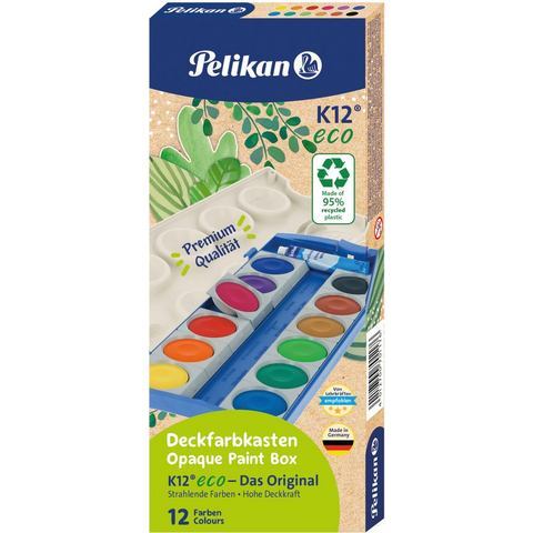 Pelikan Pelikan Verfdoos Deckfarbkasten K12® eco