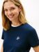 Tommy Hilfiger T-shirt bleu nuit foncé pour femmes