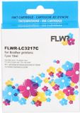FLWR - Brother LC-3217C cyaan XL cartridge