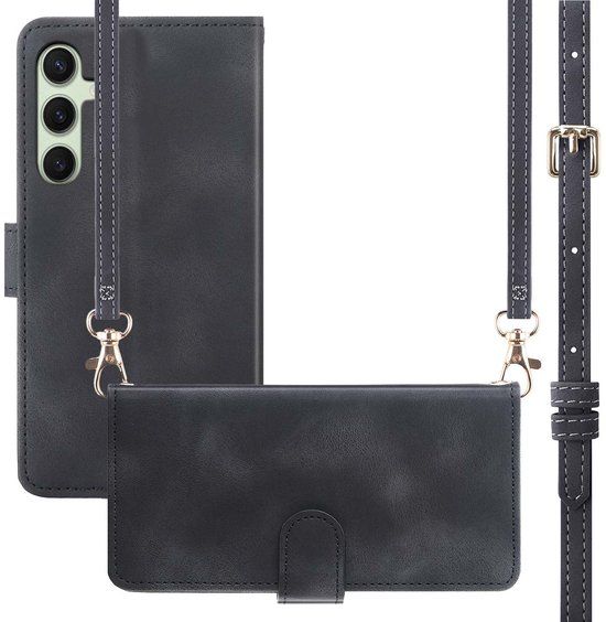 imoshion Bookcase met koord voor de Samsung Galaxy S24 / S25 - Zwart
