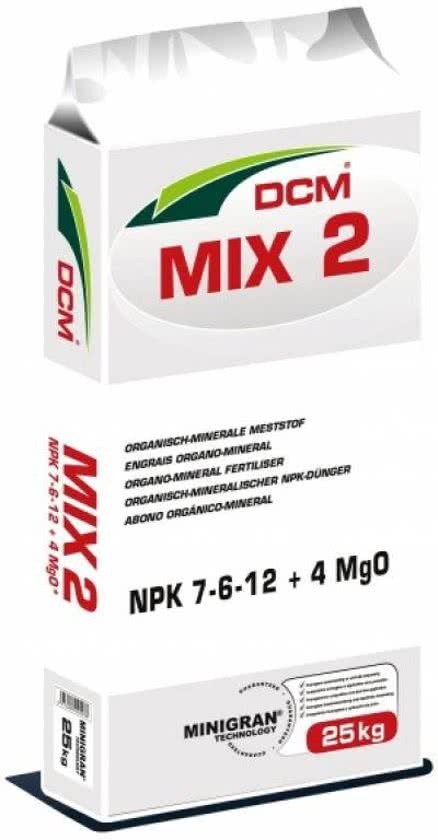DCM Mix 2 minigran 7-6-12+4 25 kg