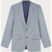 Paul Smith Veste ajustée pour homme 2 boutons bleu clair
