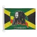 AZ FLAG Bob Marley Nautisch paviljoen 45 x 30 cm - Jamaicaanse bootvlag - Jamaica 30 x 45 cm