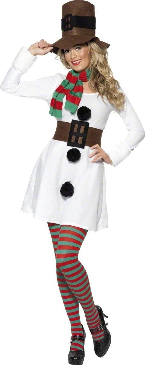 Smiffys Dressing Up & Costumes | Costumes - Christmas - Miss Snowman Costume