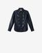 Isabel Marant Chemise Valdy en cuir - Femme - Bleu foncé marine - Taille 36