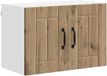 vidaXL Wandkast LUCCA Artisanaal eiken 60 x 31 x 40 cm