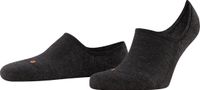 Falke Keep Warm Invisibles Unisex Sneakersokken - Antraciet Melange - Maat 37-38