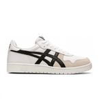 ASICS Japan S Sneakers Unisex Wit Zwart Beige Leer Synthetisch Textiel Rubber Maat 43.5