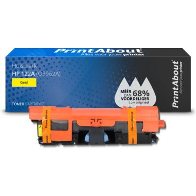 PrintAbout Huismerk HP 122A (Q3962A) Toner Geel