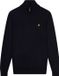 Lyle & Scott Lyle and Scott Golf Core 1/4 Zip Merino Mix Trui Heren Donkerblauw XS