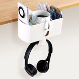 OTraki 4-in-1 hoofdtelefoonhouder met bekerhouder