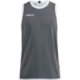 Craft Progress Reversible Basket Singlet M 1911109 - Black/White - S