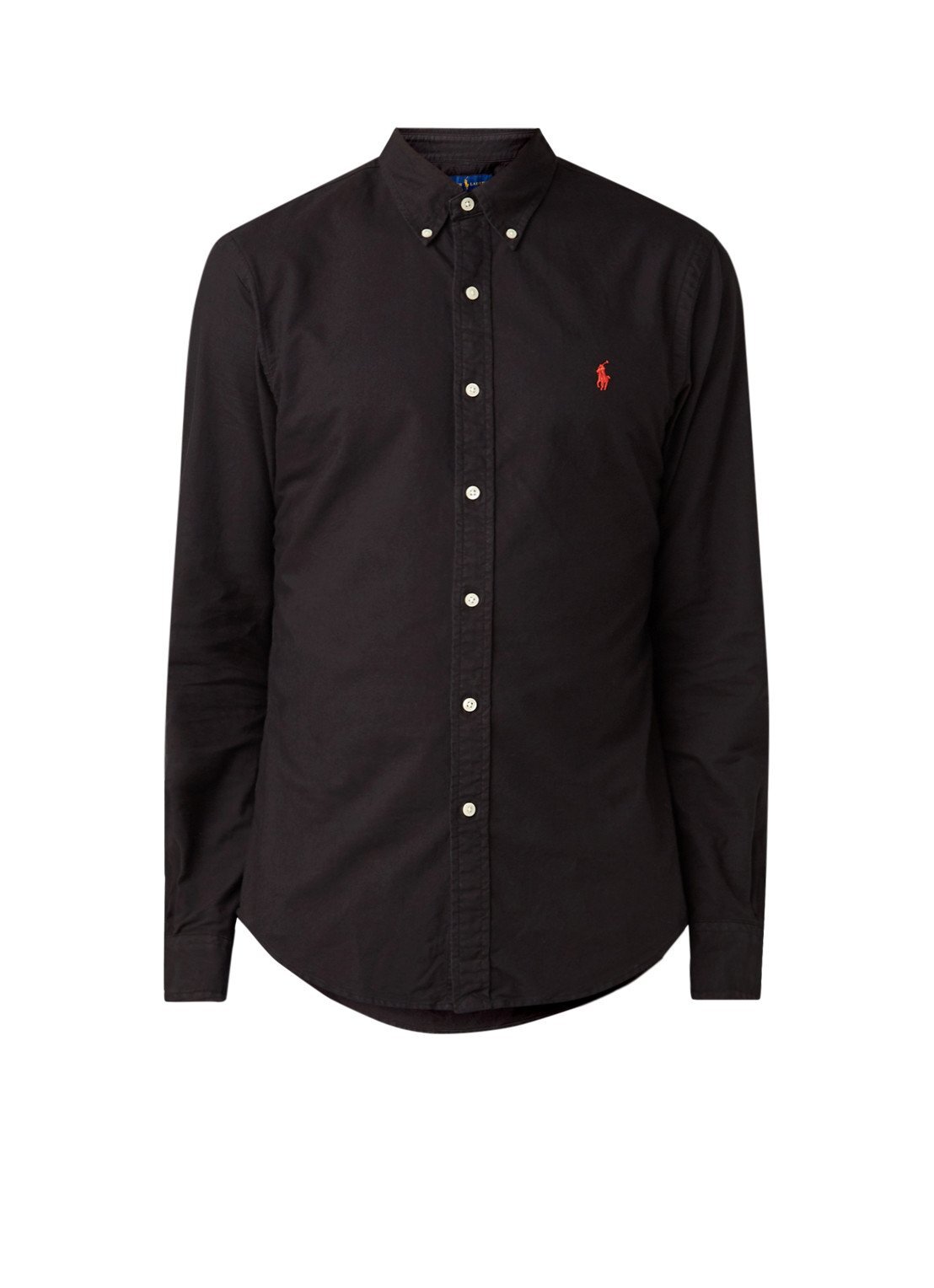 Ralph Lauren Slim fit button down-overhemd van katoen